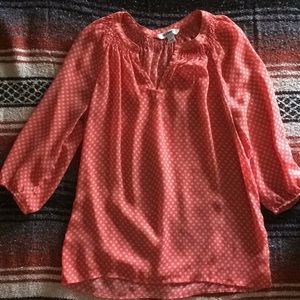 Coral Old Navy Blouse - small